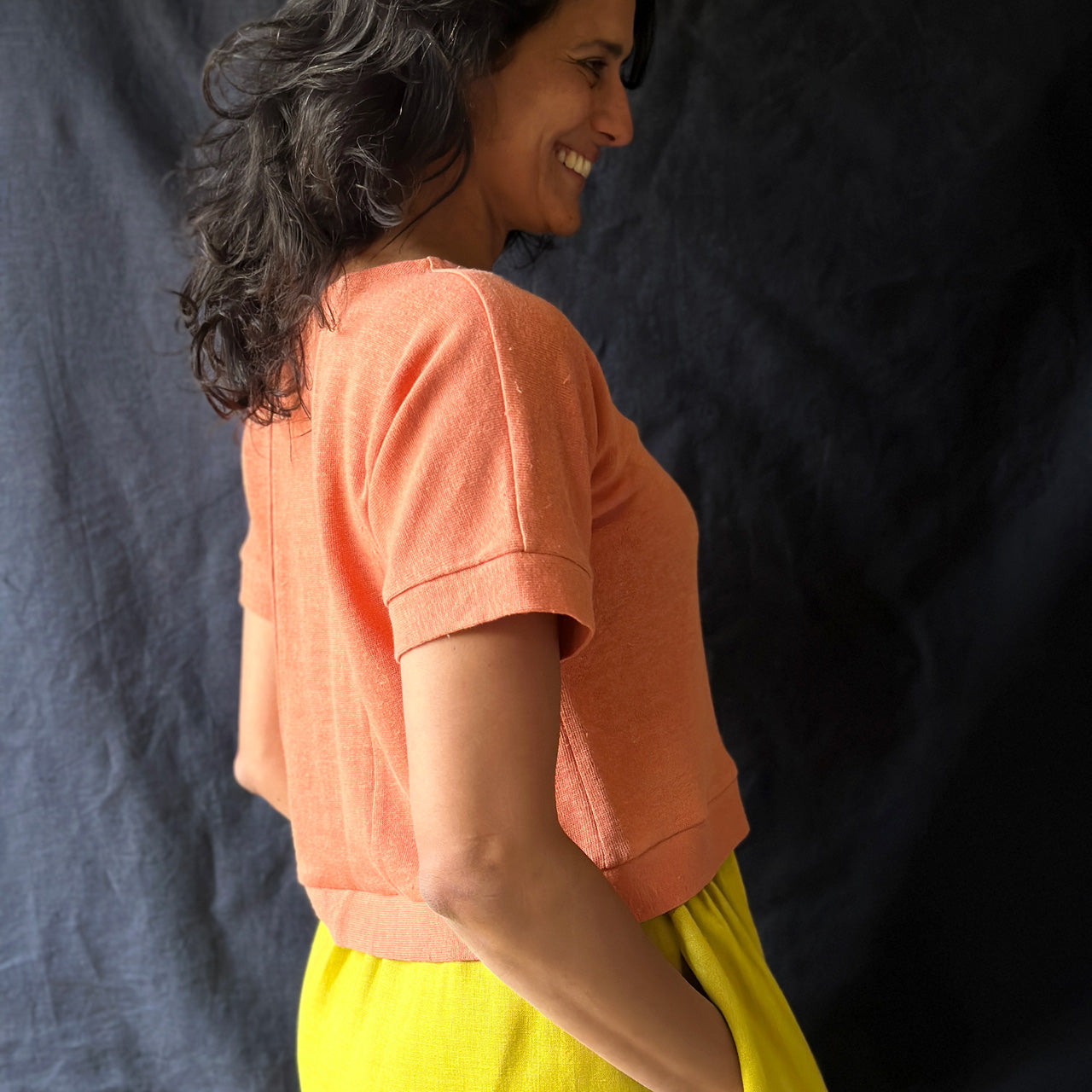 Women's Hemp Pieces Top - 100% Hemp