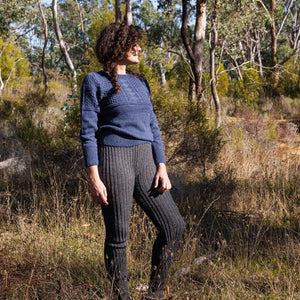 Unisex Fisherman's Gansey - AW25 Indigo Dyed (S-XL) *Coming Soon