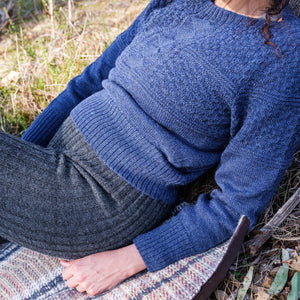 Unisex Fisherman's Gansey - AW25 Indigo Dyed (S-XL) *Coming Soon
