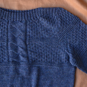 Unisex Fisherman's Gansey - AW25 Indigo Dyed (S-XL) *Coming Soon