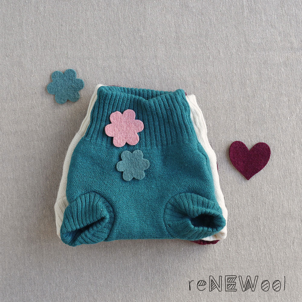 Nappy Cover Bundle 3 Pieces (0-4m) *PRE-LOVED/ YOU MEND IT!