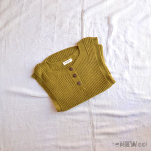 Women's Rico Vest - 100% Baby Alpaca - Pistachio (M-L) *PRE-LOVED/AS NEW