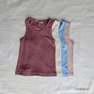 Kid's Vest Bundle 4 Pieces - Blossom (9-18m) *PRE-LOVED