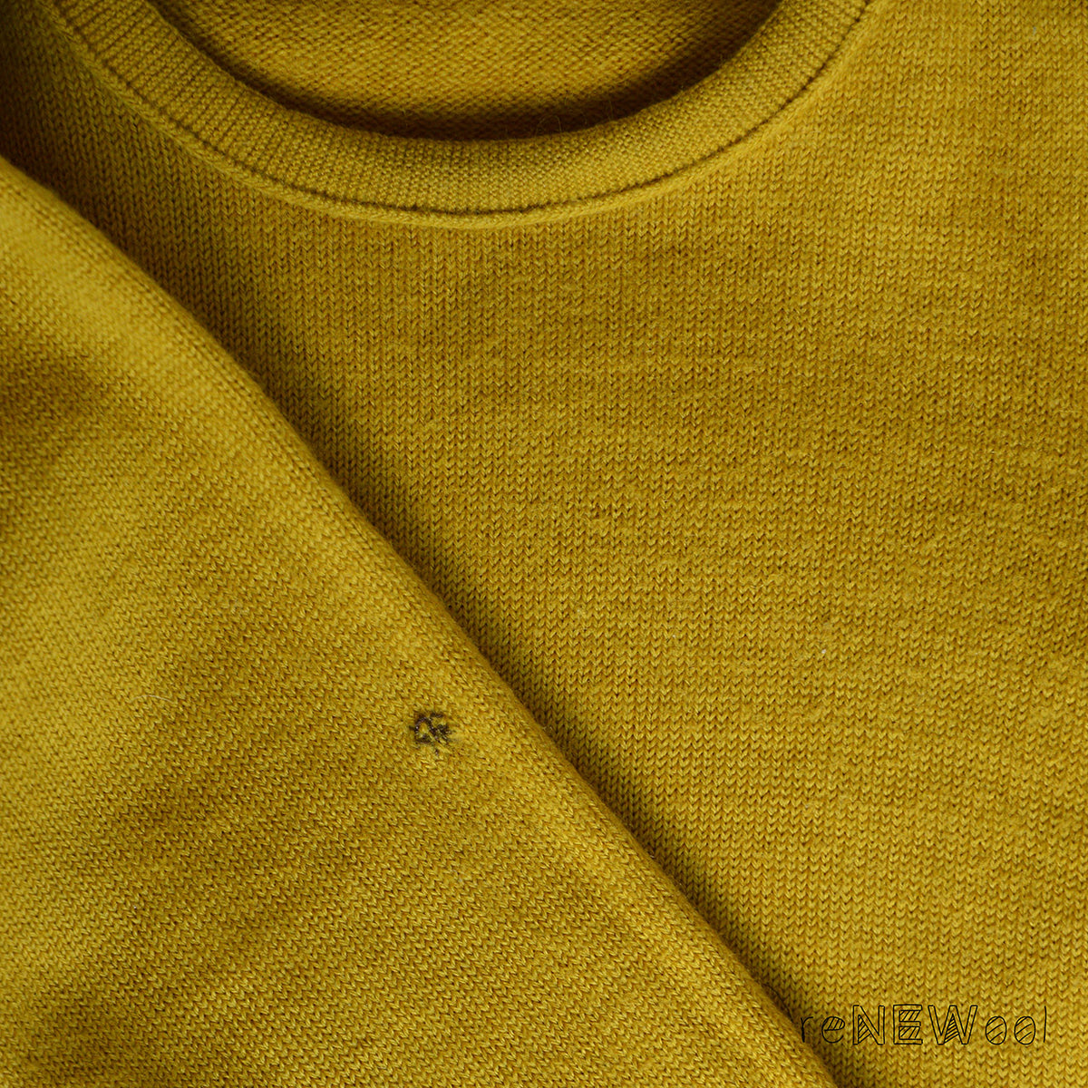 Classic Merino Kids Jumper (3-4y)- Curry *PRE-LOVED/YOU MEND IT!