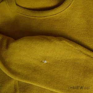 Classic Merino Kids Jumper (3-4y)- Curry *PRE-LOVED/YOU MEND IT!