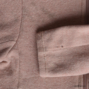 Light Boiled Merino Wool Zip Jacket - Rose (5-6y) *PRE-LOVED/YOU MEND IT!