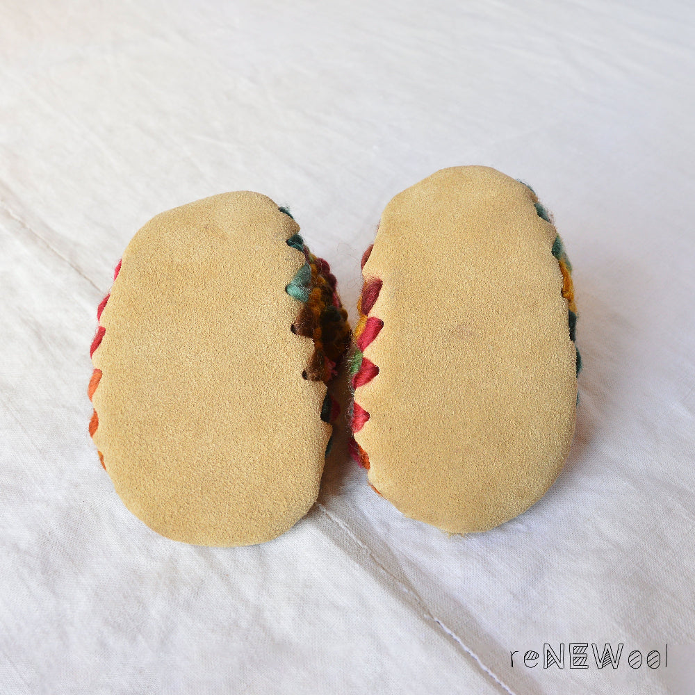 Padraig Slippers - Autumn Leaves (9-15 m) *PRE-LOVED