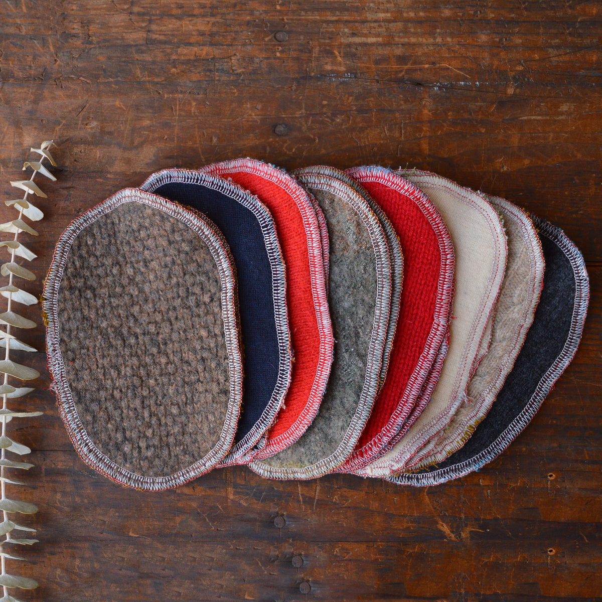 Recycled Wool Knee/Elbow Patches (1 pair)