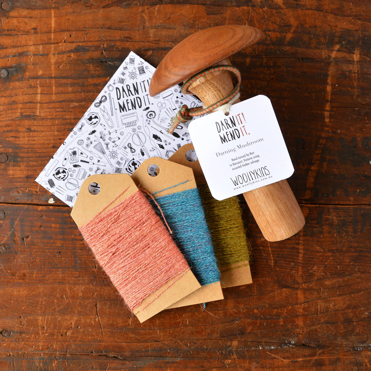 Darning/Mending Yarn - 100% Baby Alpaca