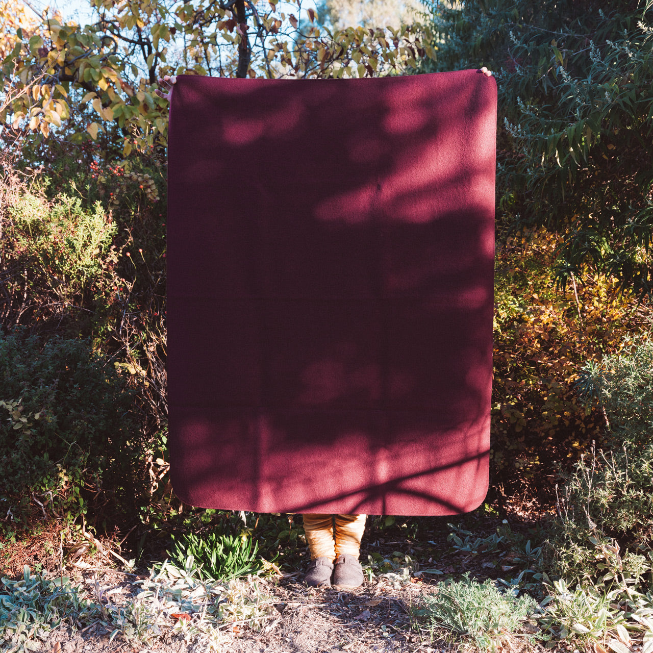 Boiled Wool Blanket Organic Merino (L 100x135cm)