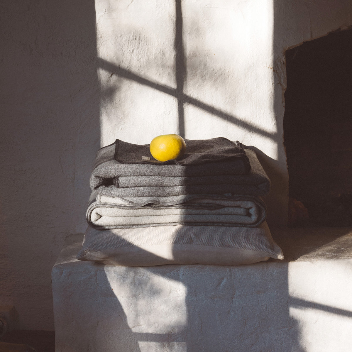 Double Faced Boiled Wool Blanket Organic Merino (200x135cm)