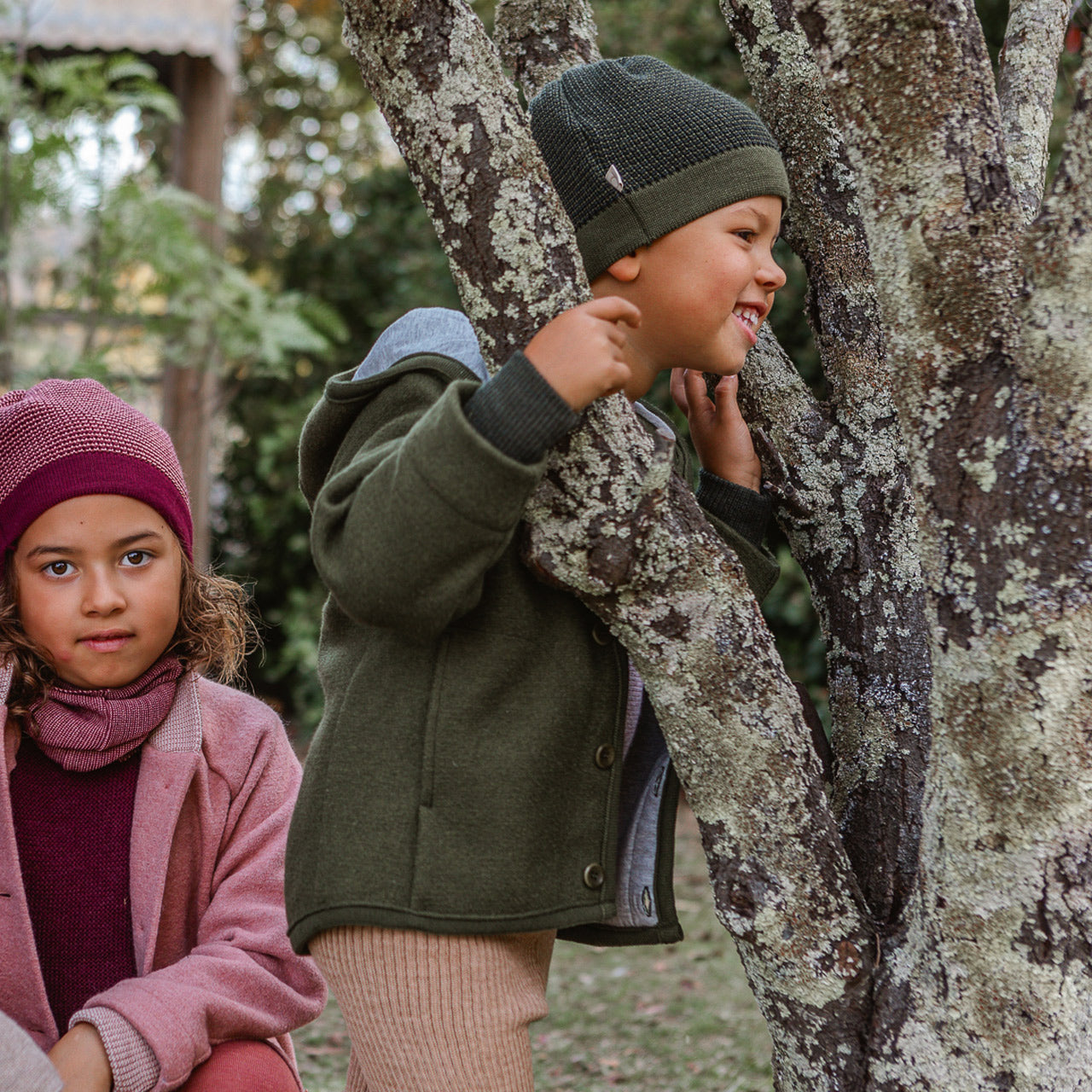 Boiled Wool Jacket (1-10y) *New AW25/26 Coming Soon!