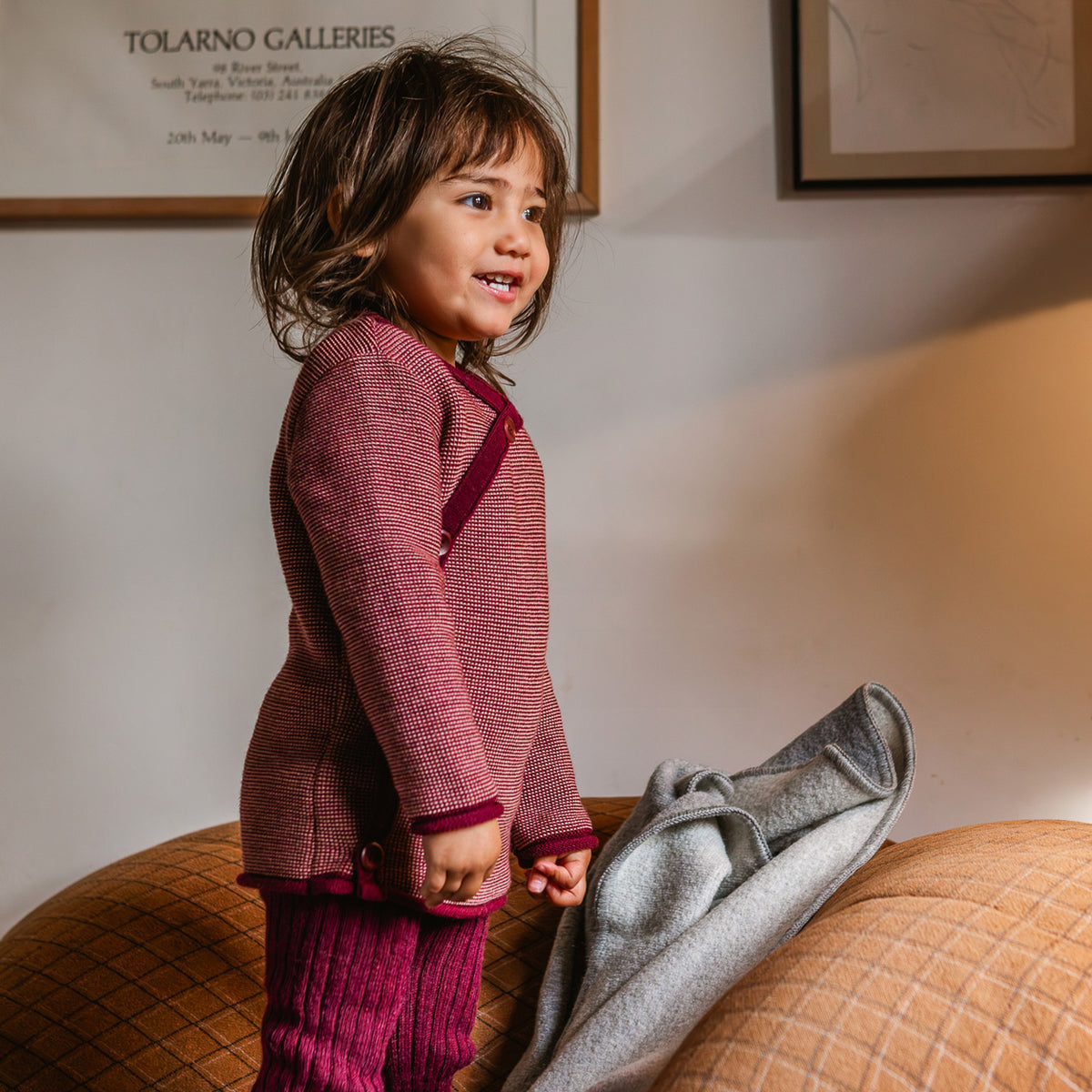 Organic Merino Baby Jacket (0-4y) *Retired Colours