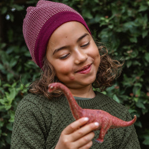 Classic Kids Merino Beanie - Melange (4-10y+)