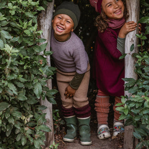 Knitted Merino Rib Leggings/Pants (0-10y+)