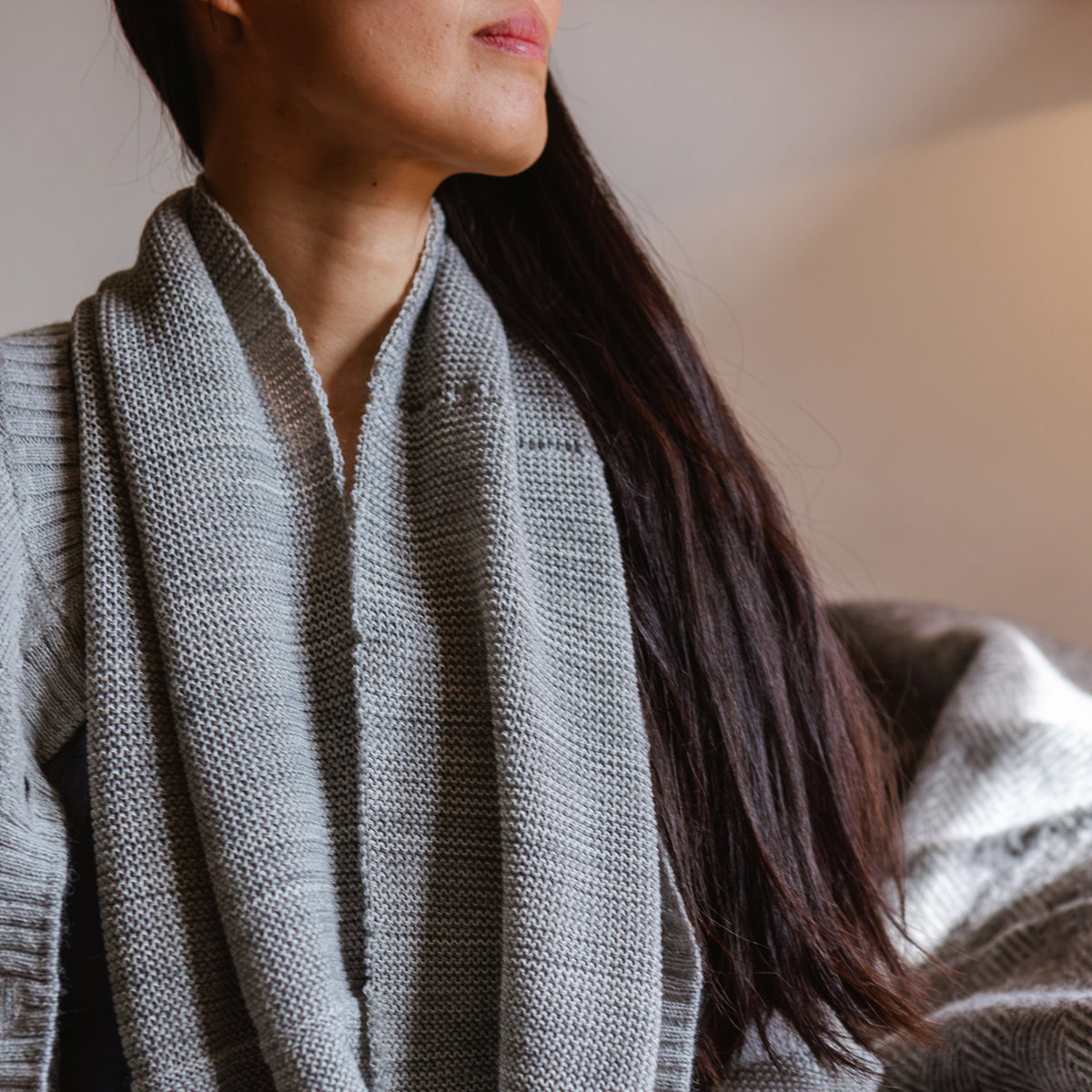 Disana Loop Scarf - 100% Organic Merino - Melange AW24 (Adults)