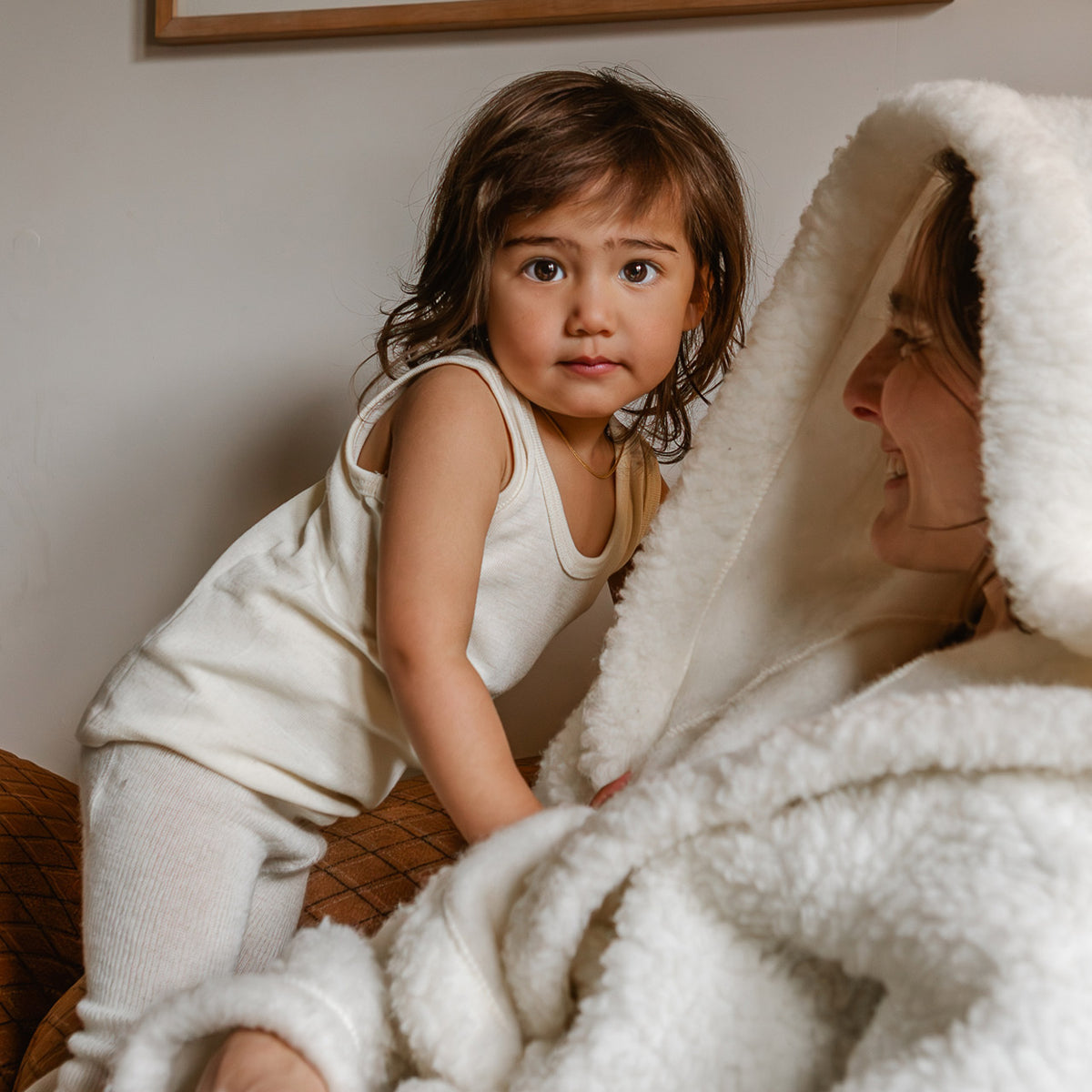 Child's Sleeveless Vest - Organic Merino/Silk (1-14y)