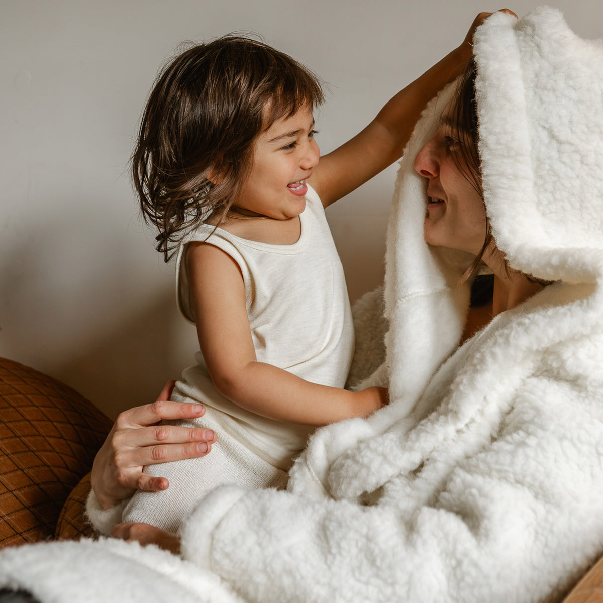 Child's Sleeveless Vest - Organic Merino/Silk (1-14y)