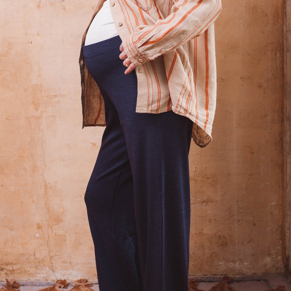 Women's Casual Lounge Pants - Organic Merino/Silk