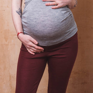 Women's Organic Merino Wool/Silk Leggings