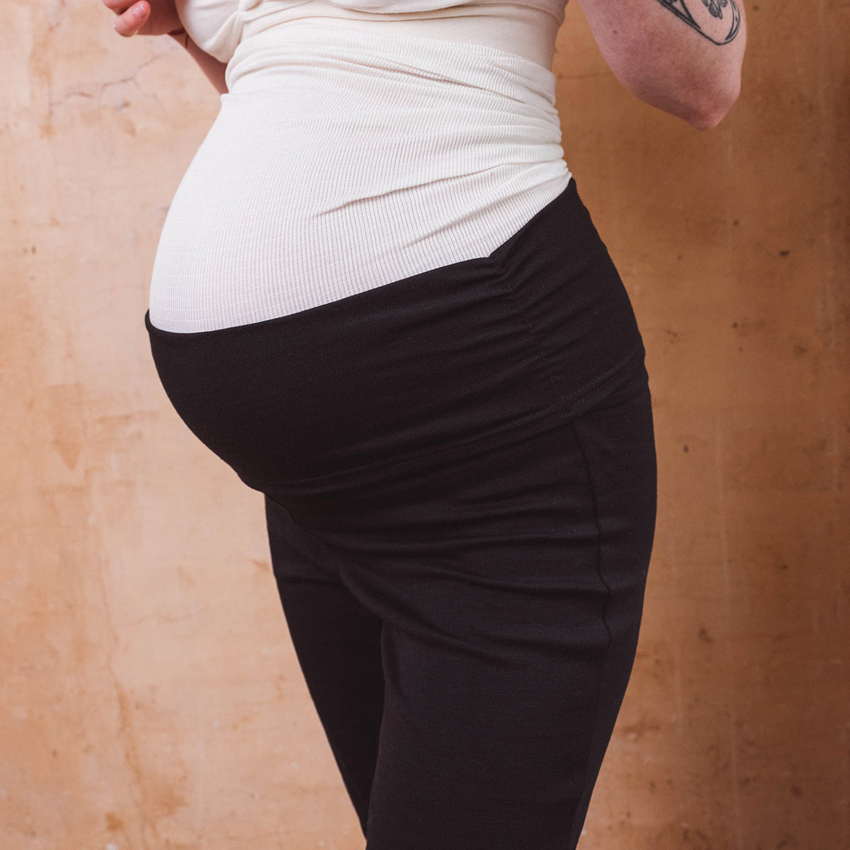 Organic Merino Wool/Silk Yoga Pants