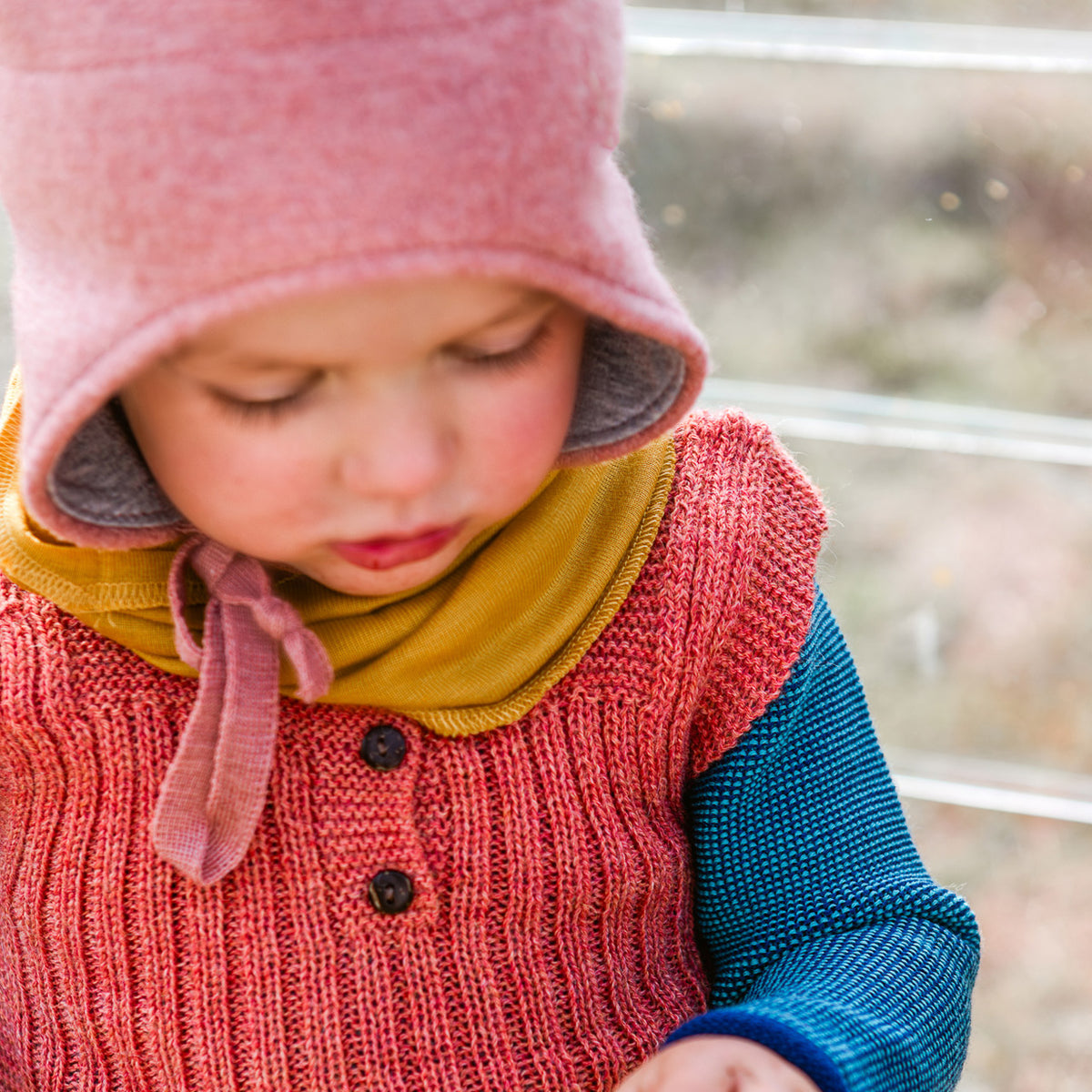 Tube Scarf - Organic Wool/Silk (Child-Adult)