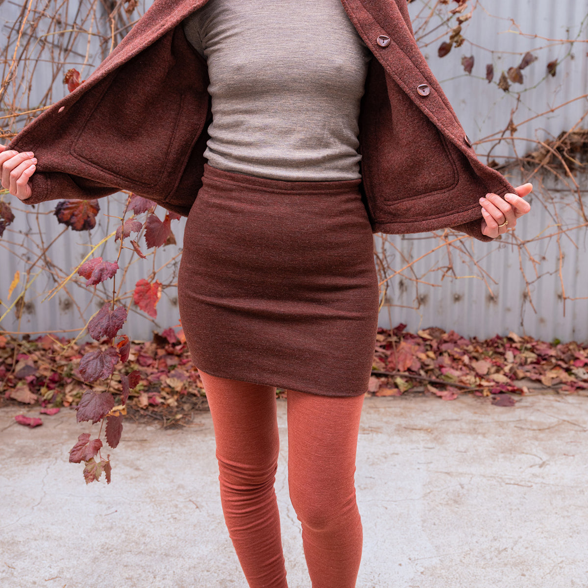 Adults Multi-Tube Scarf/Skirt/Belly Warmer - 100% Organic Merino *Returning 2026