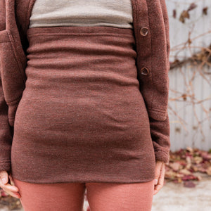Adults Multi-Tube Scarf/Skirt/Belly Warmer - 100% Organic Merino