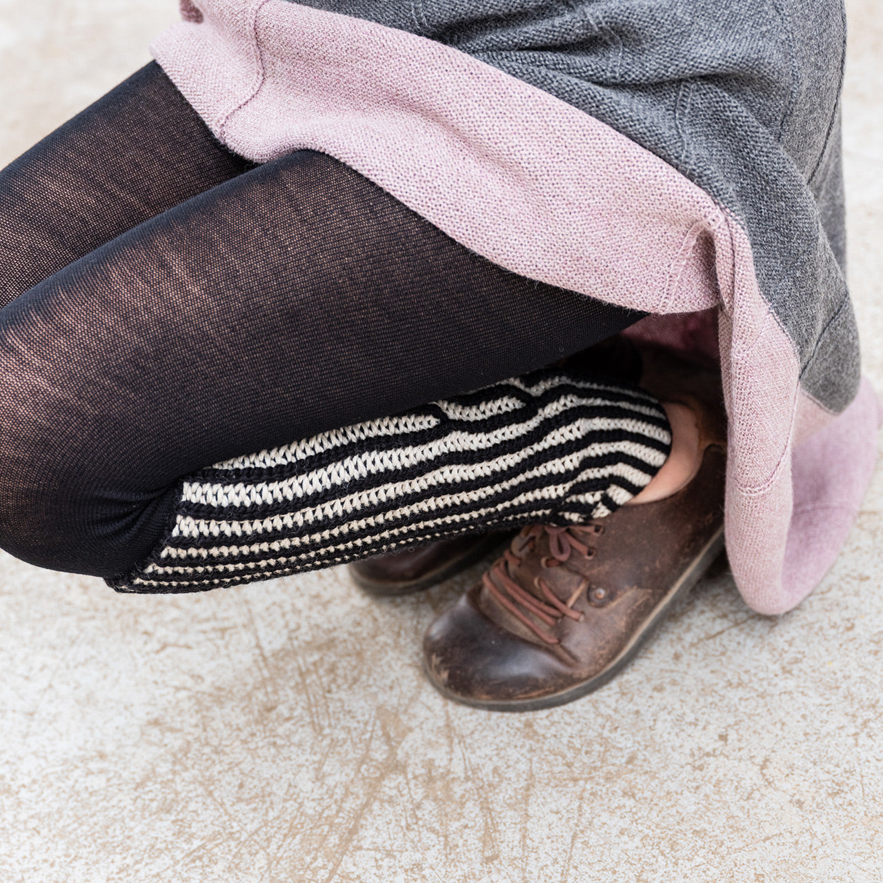 Women's Tights - Organic Wool/Cotton