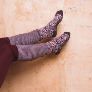 Kneehigh Hygge Fairisle Organic Wool Socks (Adults 36-41)