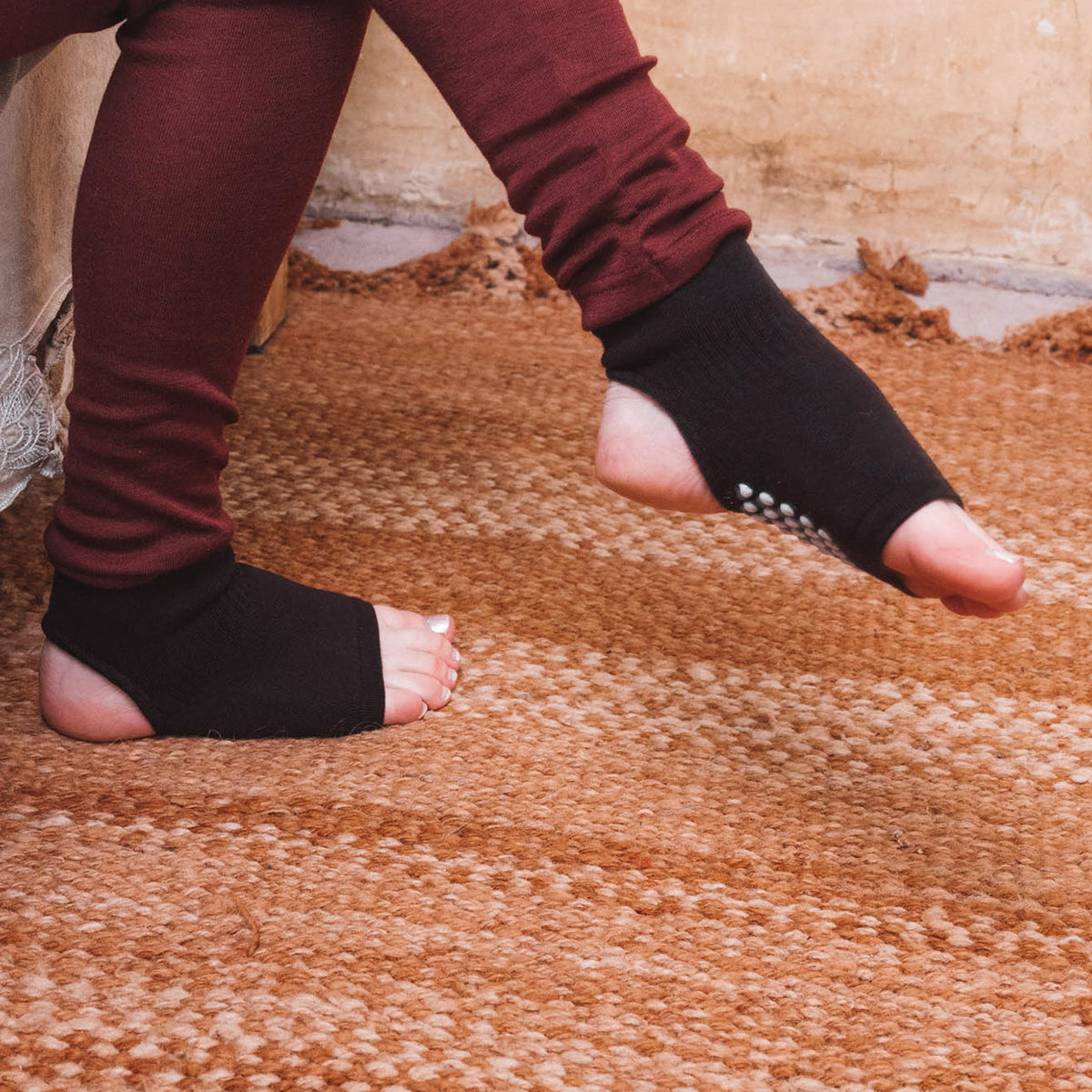 Grippy Yoga/Pilates Organic Cotton Socks
