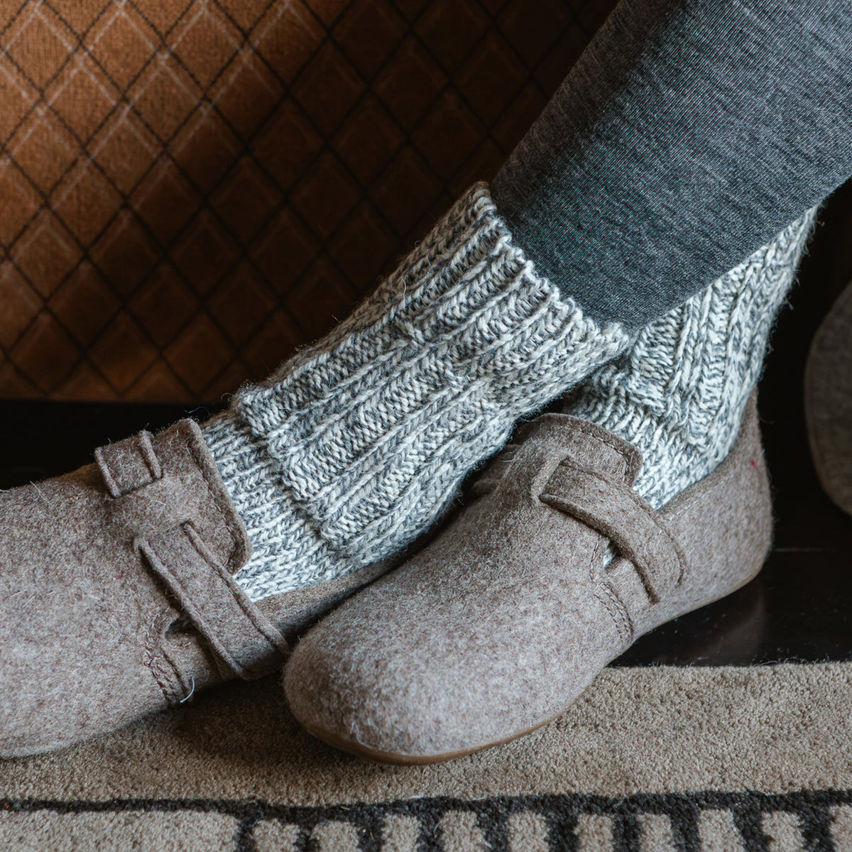Chunky Norwegian Wool Socks - Organic Merino (Adults 36-43) *Returning Soon