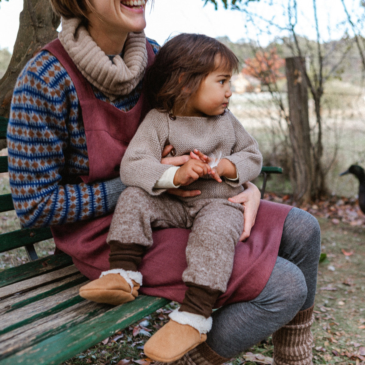 Crossknit Tube Scarf - 100% Baby Alpaca (Adults) *Last One!