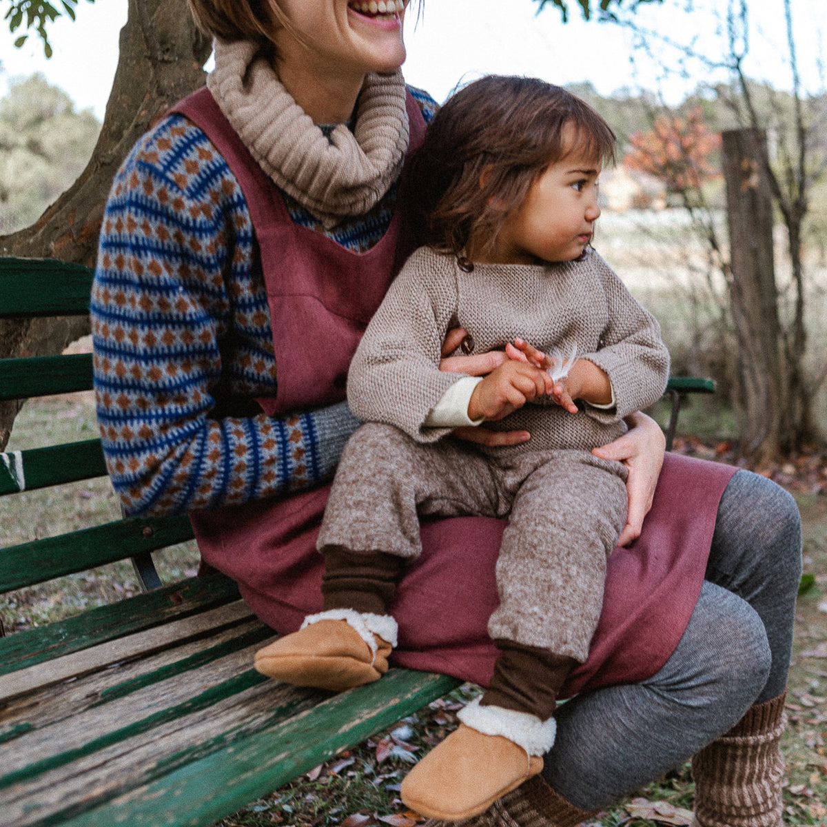 Jacquard Sweater - 100% Lambswool - AW25  Dark Navy (2-12y+)