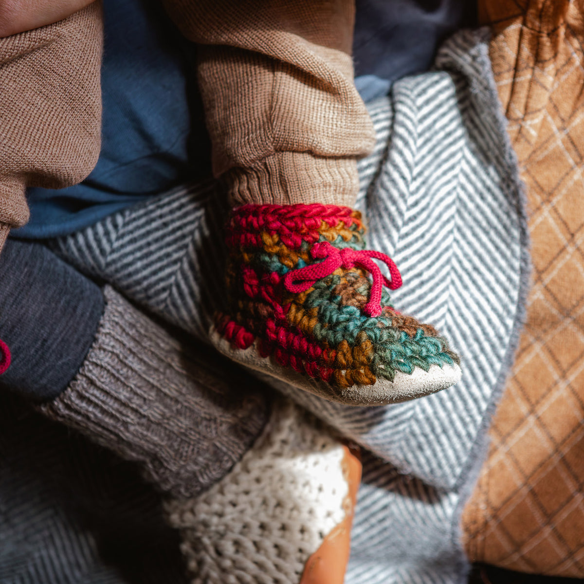 Padraig Slippers - Autumn Leaves (0-8y+)