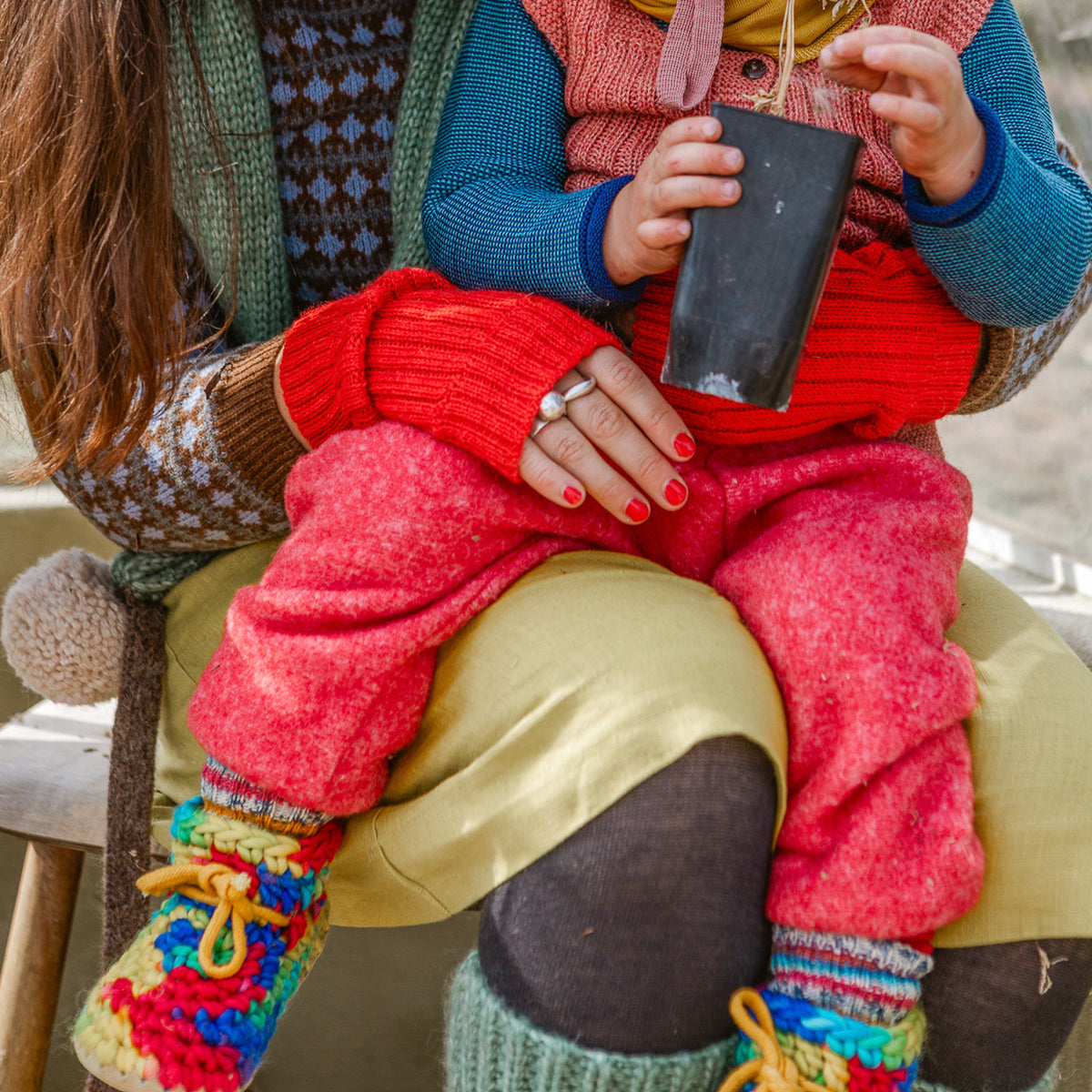 Padraig Slippers - Rainbow (0-8y+)