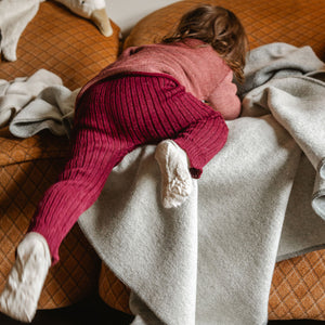 Rib Knit Leggings - 100% Baby Alpaca (12m-3y) *Returning Soon