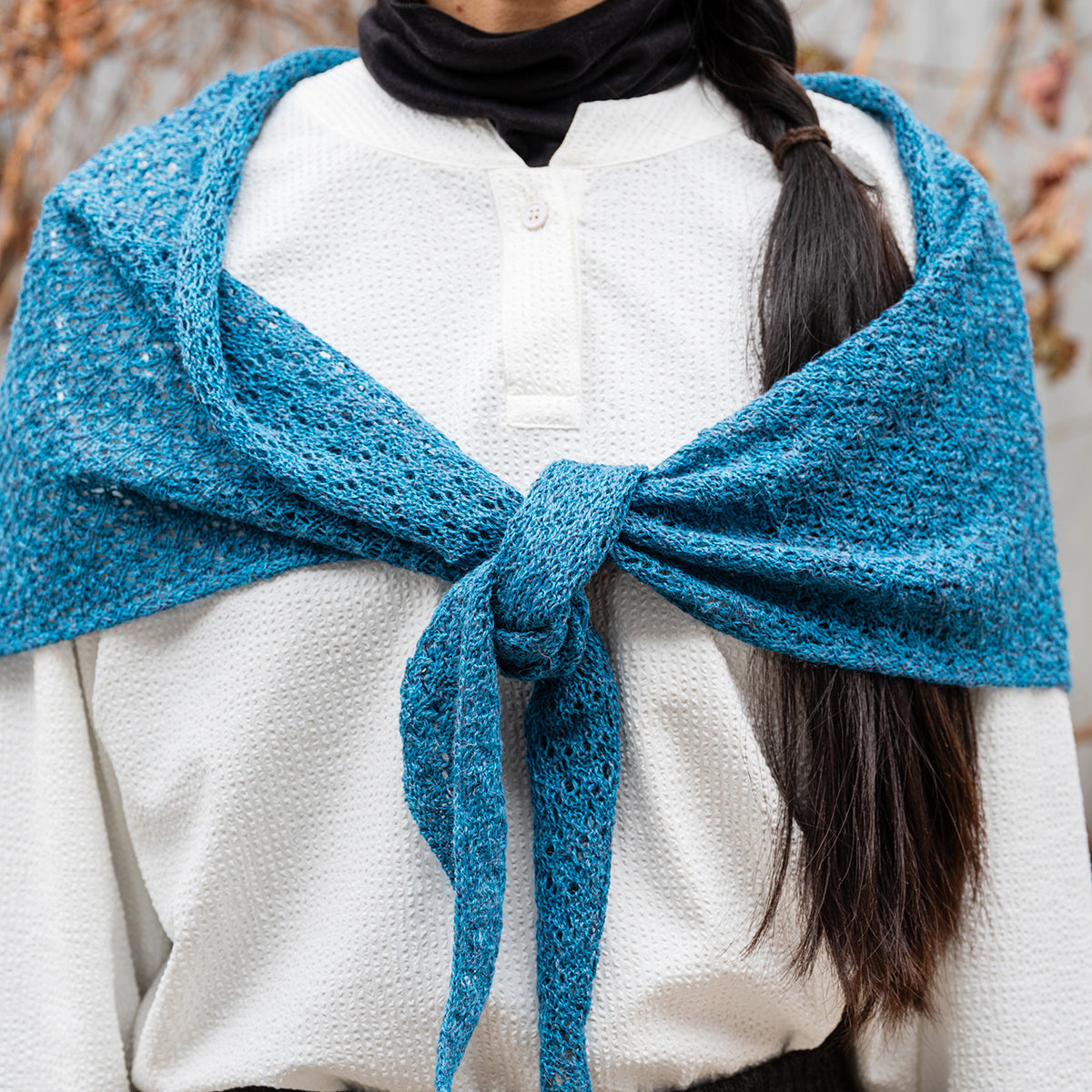 Triangle Scarf - 100% Baby Alpaca (Adults)