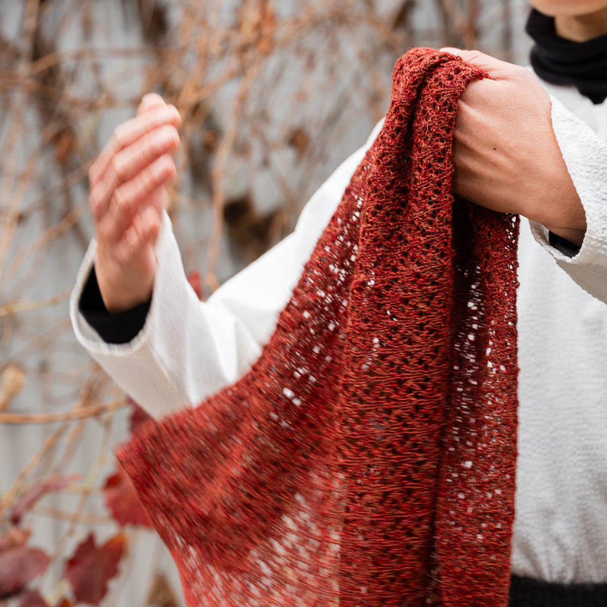 Triangle Scarf - 100% Baby Alpaca (Adults)