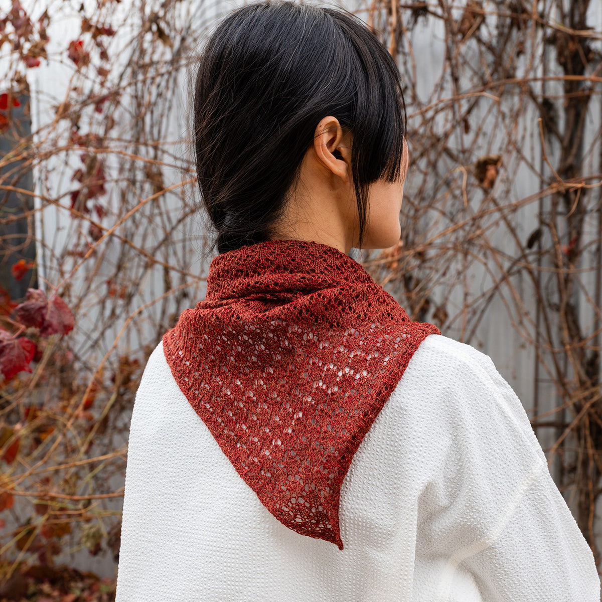 Triangle Scarf - 100% Baby Alpaca (Adults)