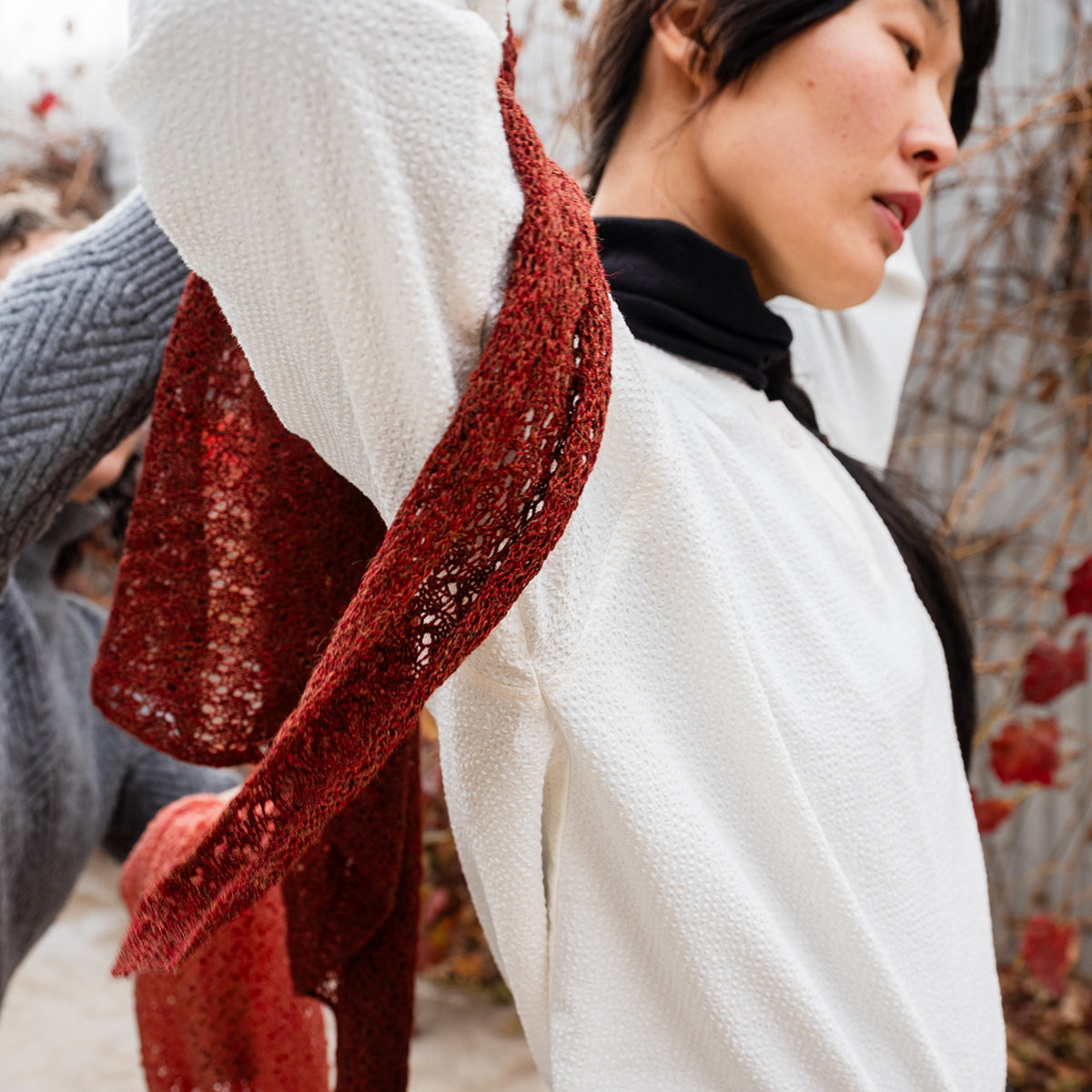 Triangle Scarf - 100% Baby Alpaca (Adults)