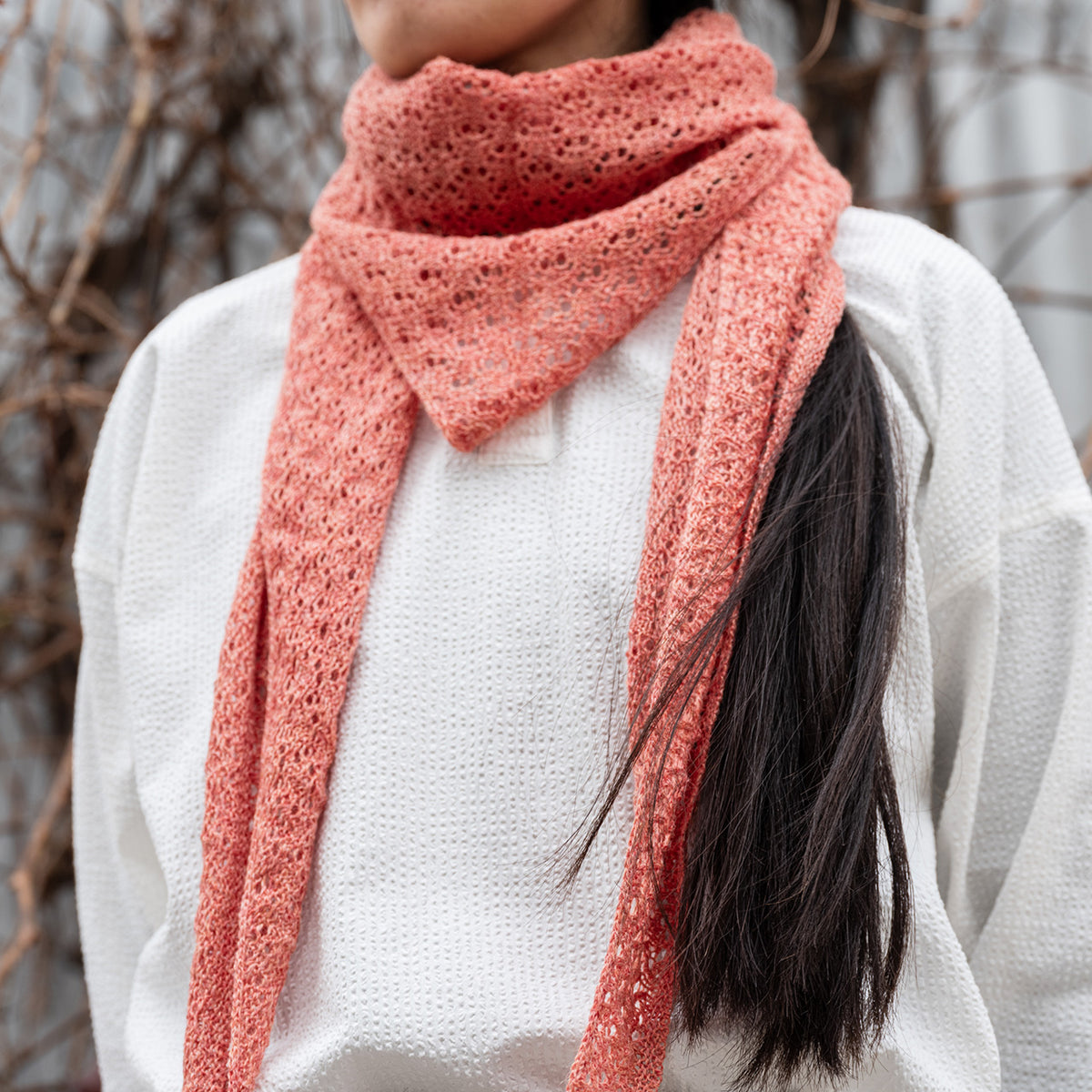 Triangle Scarf - 100% Baby Alpaca (Adults)