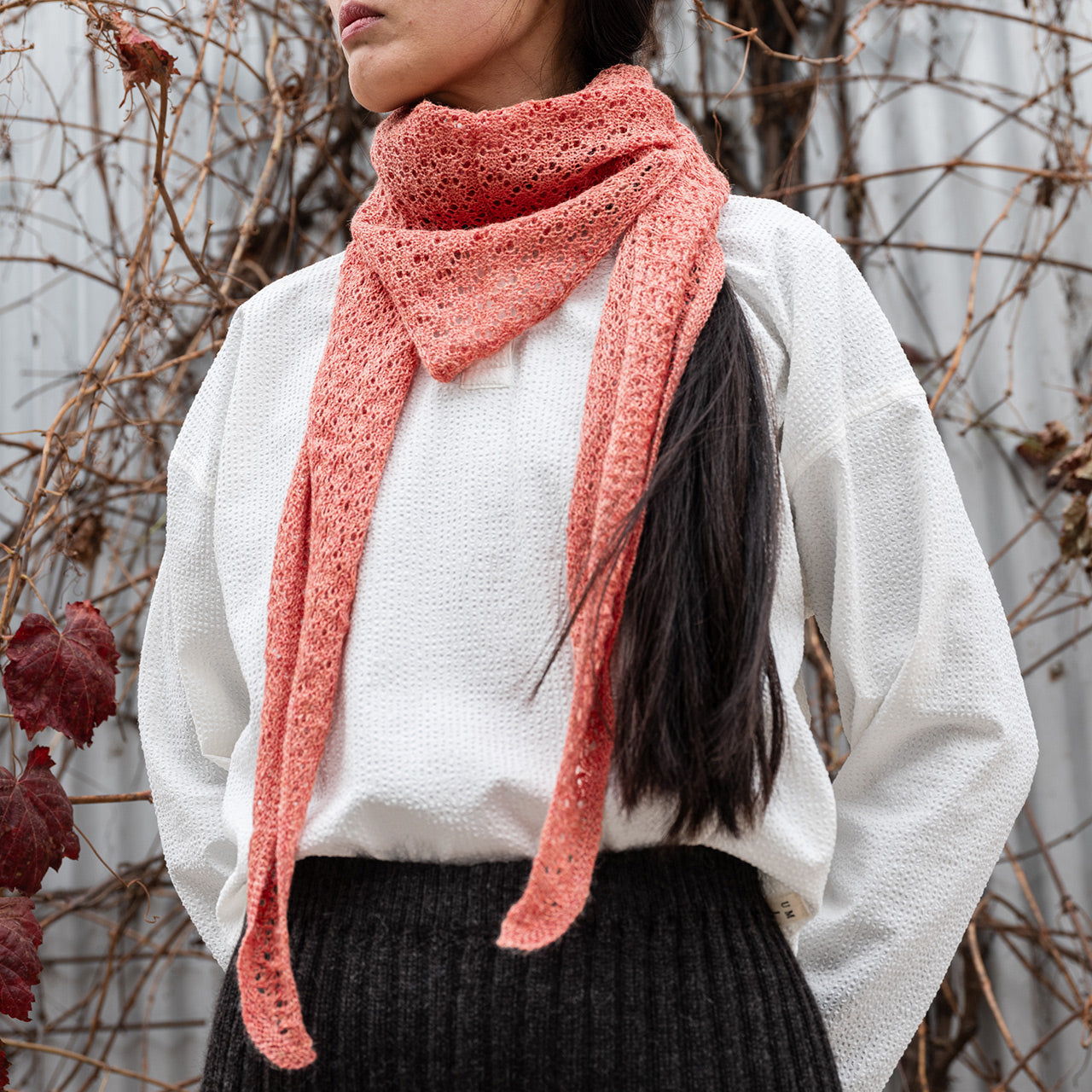 Triangle Scarf - 100% Baby Alpaca (Adults)