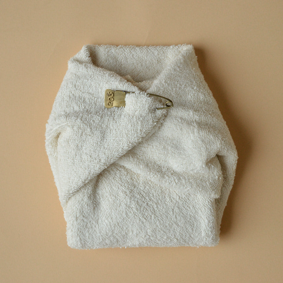 Towelling Nappy Flats 65x65cm - Hemp/Organic Cotton (3 pack)