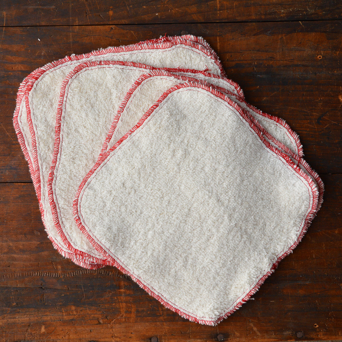 Face Cloth/Washer/Wipes - Hemp/Organic Cotton (8 pack)