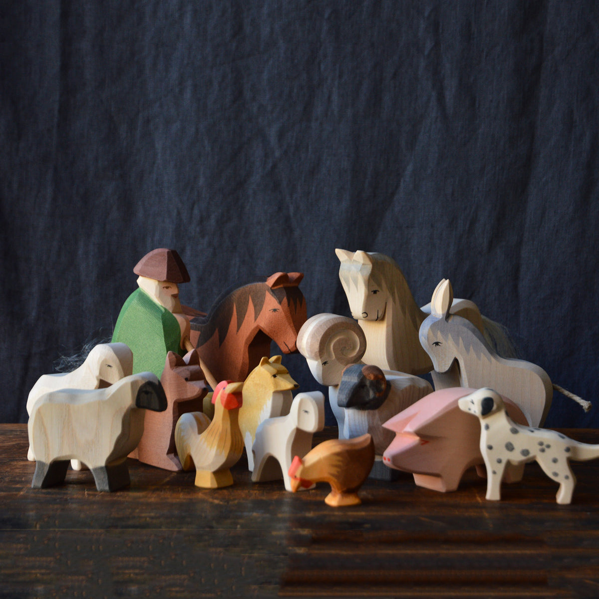 Ostheimer Handcrafted Wooden Toys - The Farmyard
