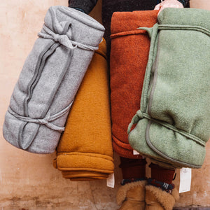 Organic Merino Wool Fleece Blanket - XL (240x160cm)