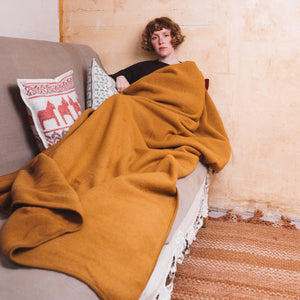 Organic Merino Wool Fleece Blanket - XL (240x160cm)