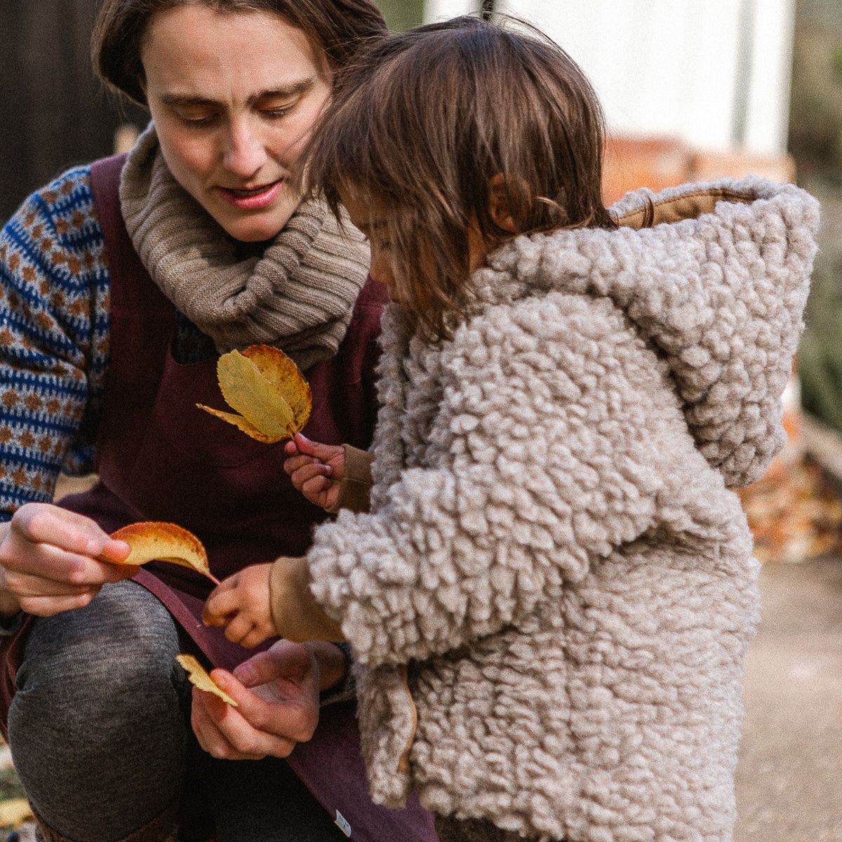 Plush Hooded Jacket - Wool/Tencel Teddy (1-8y) *Returning 2026