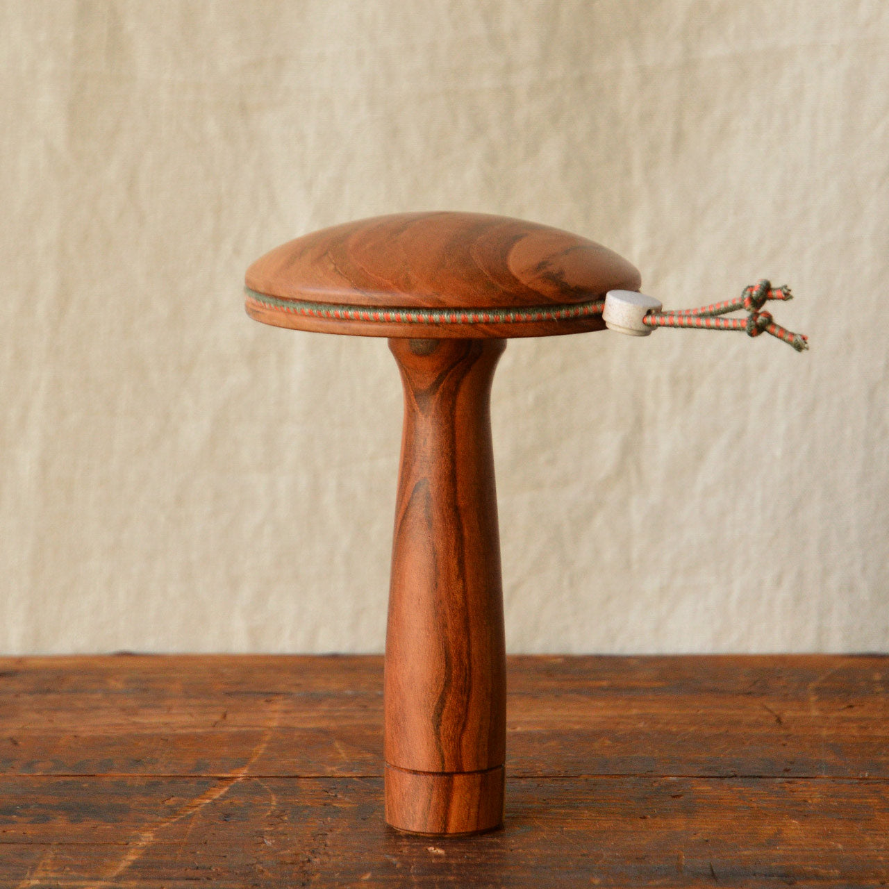 Super Deluxe Darning Mushroom with Groove & Needle Case